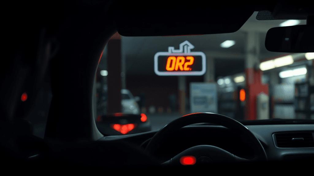 알터네이터 고장 증상 (realistic 스타일)