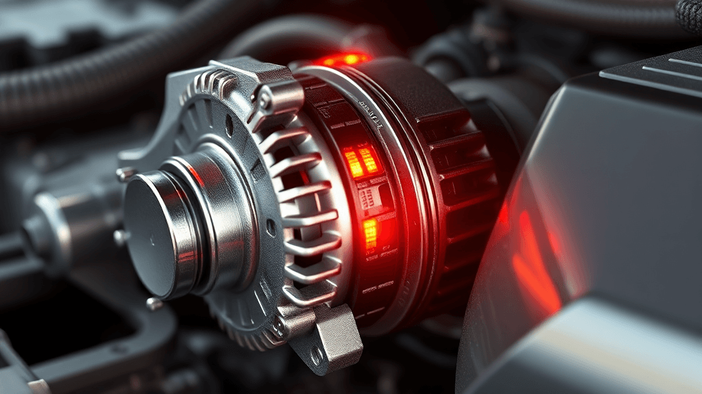 알터네이터 수명 관리 (realistic 스타일)