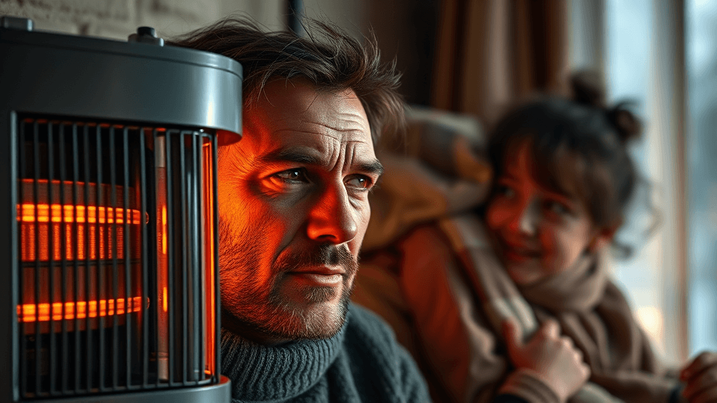 석영관 vs 카본 히터 특징 비교 (realistic 스타일)