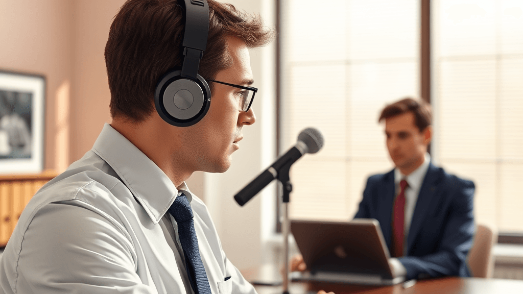 통화녹음 시 주의사항 (realistic 스타일)