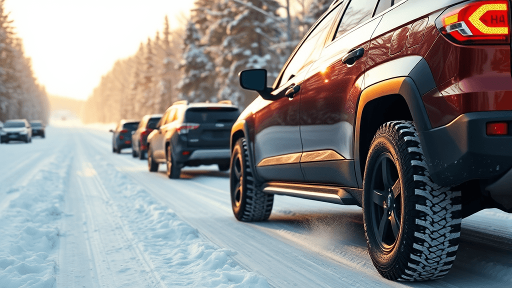 윈터 타이어, 어떻게 골라야 할까? (realistic 스타일)