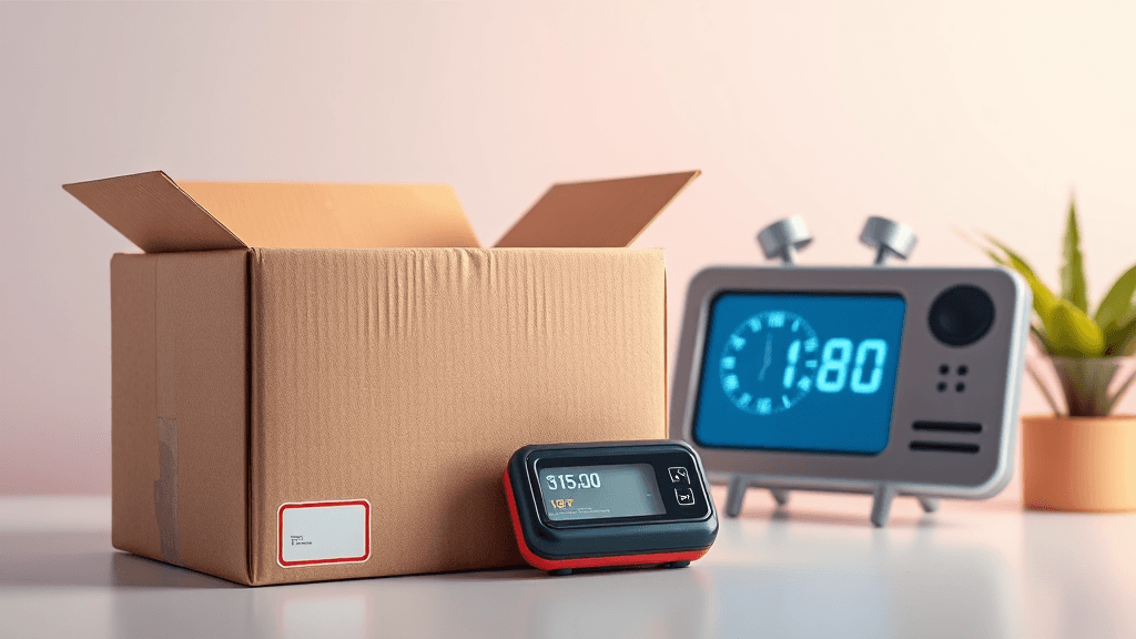 통관 지연 시 대처법 (realistic 스타일)