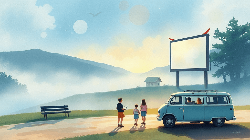 의림지 주변 명소 (watercolor 스타일)