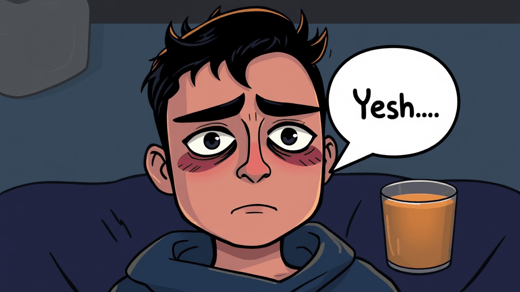 밤티 짤과 밈의 세계 (illustration 스타일)