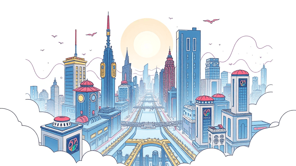 미래 전망 및 투자 포인트 (illustration 스타일)