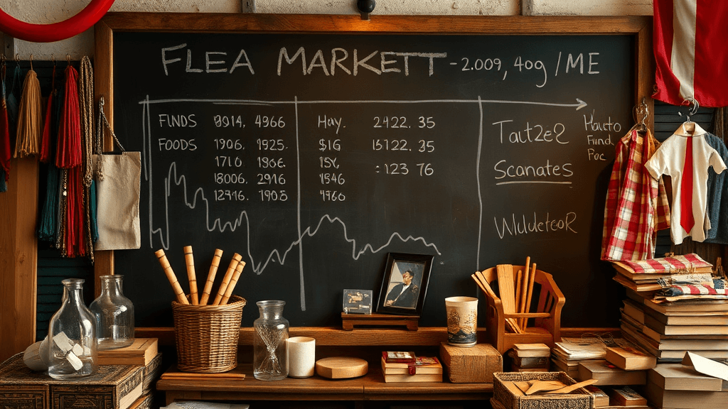 세컨더리 시장의 작동 원리 (realistic 스타일)