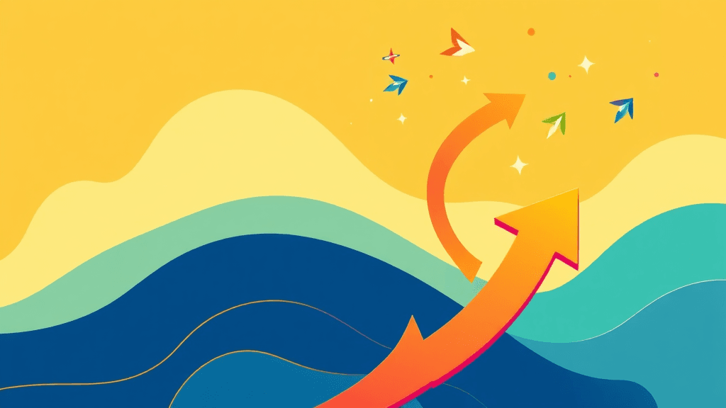 세컨더리 시장의 필요성과 장점 (illustration 스타일)