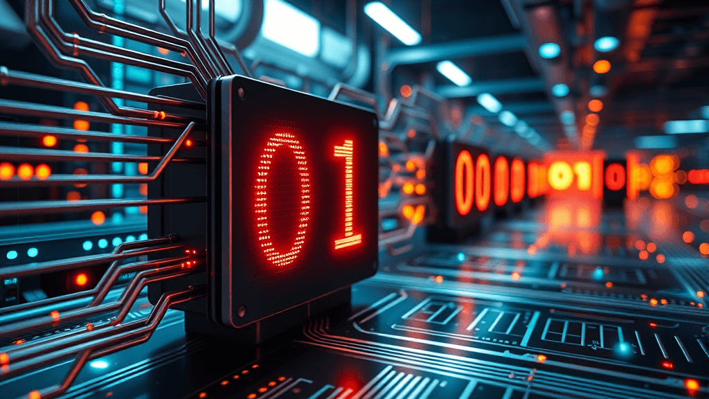 양자컴퓨터란? (realistic 스타일)