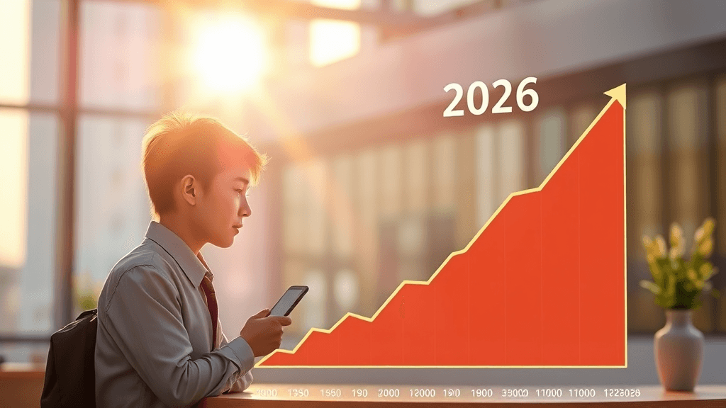 2026년 봉급, 얼마나 오를까? (realistic 스타일)