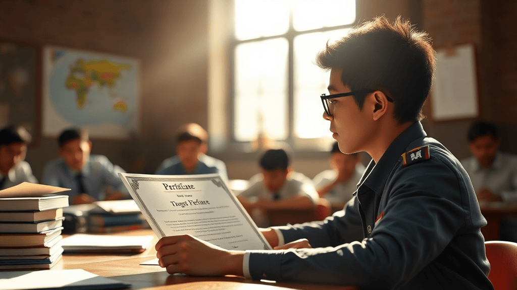 경쟁률과 합격 전략 (realistic 스타일)