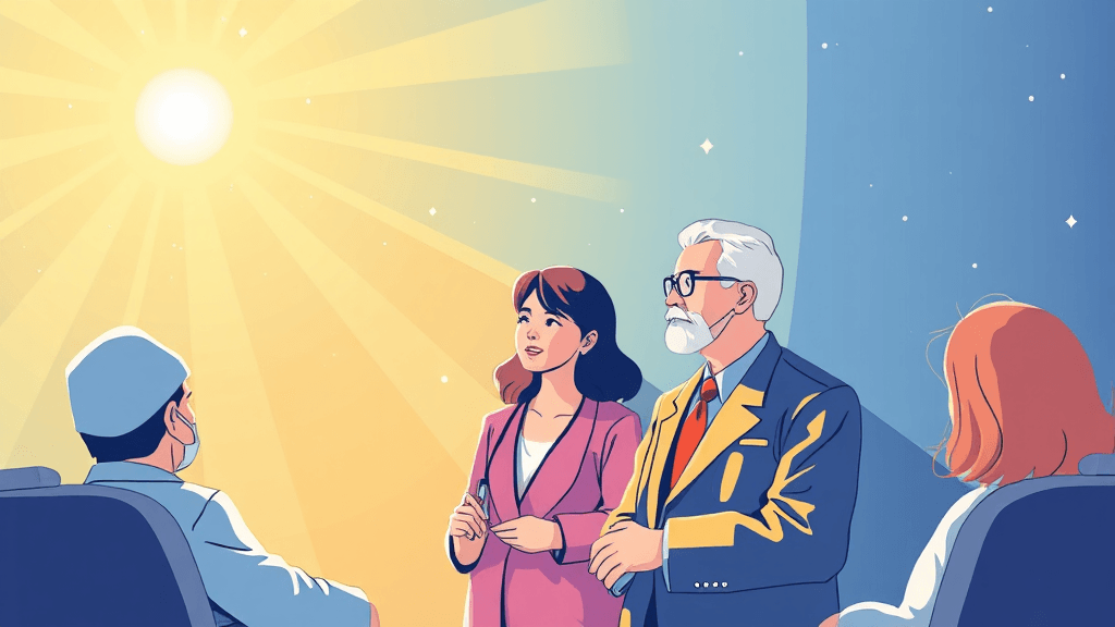 공무원, 왜 처우 개선하나? (illustration 스타일)