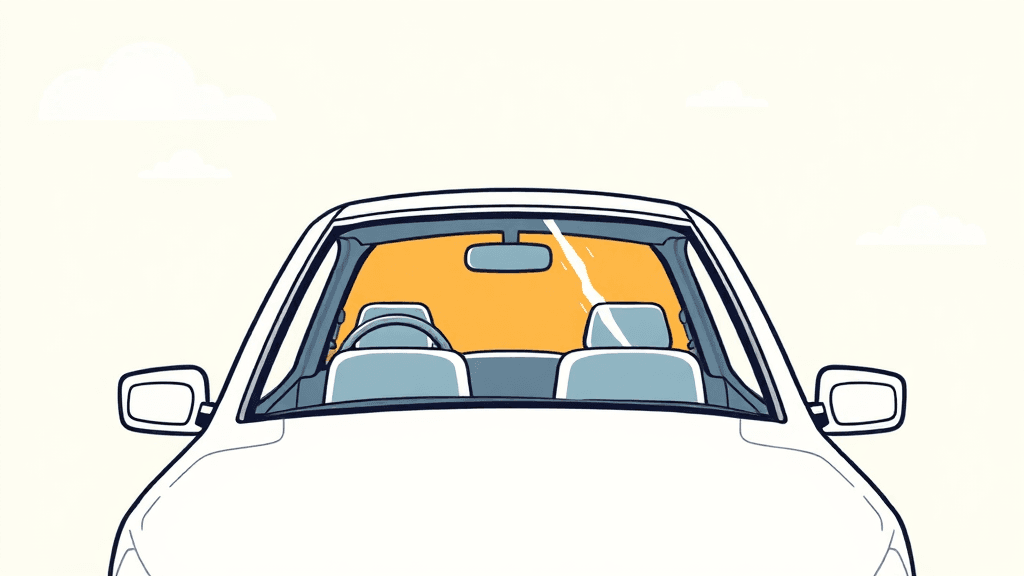 장거리 운전, 졸음 대처 요약 (illustration 스타일)