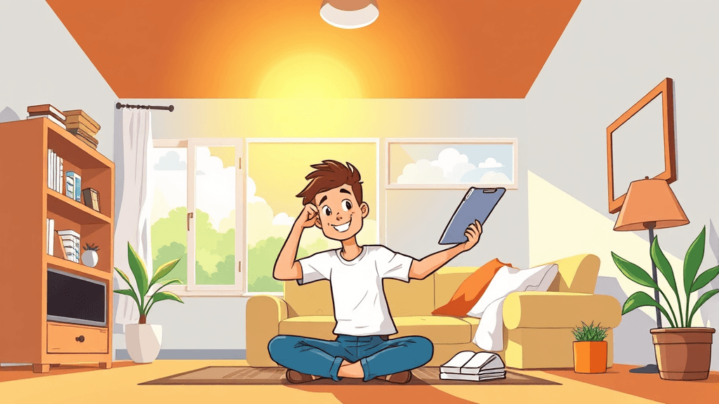 청년월세지원, 어떤 사업? (cartoon 스타일)