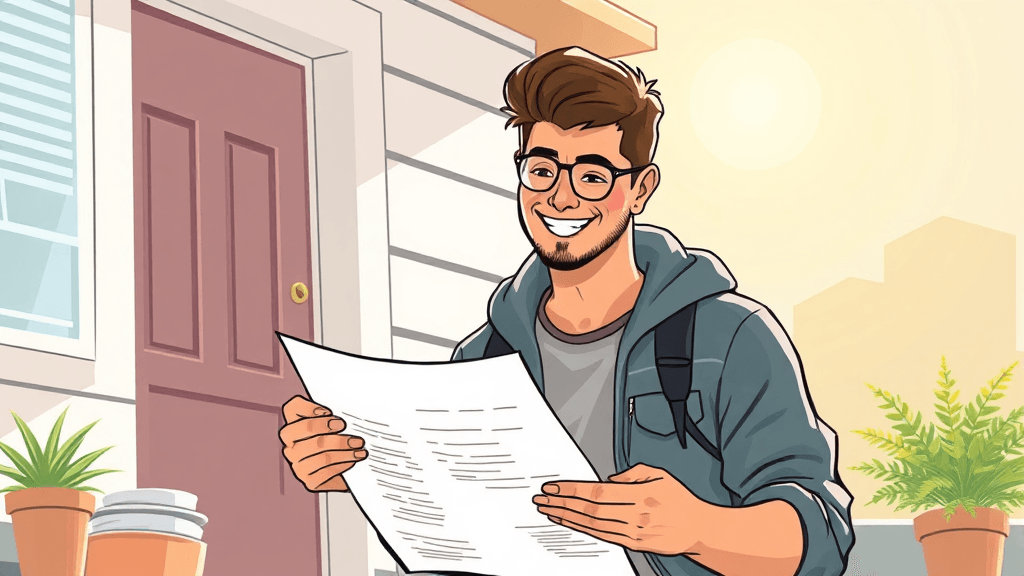 지원 자격, 꼼꼼히 확인! (illustration 스타일)