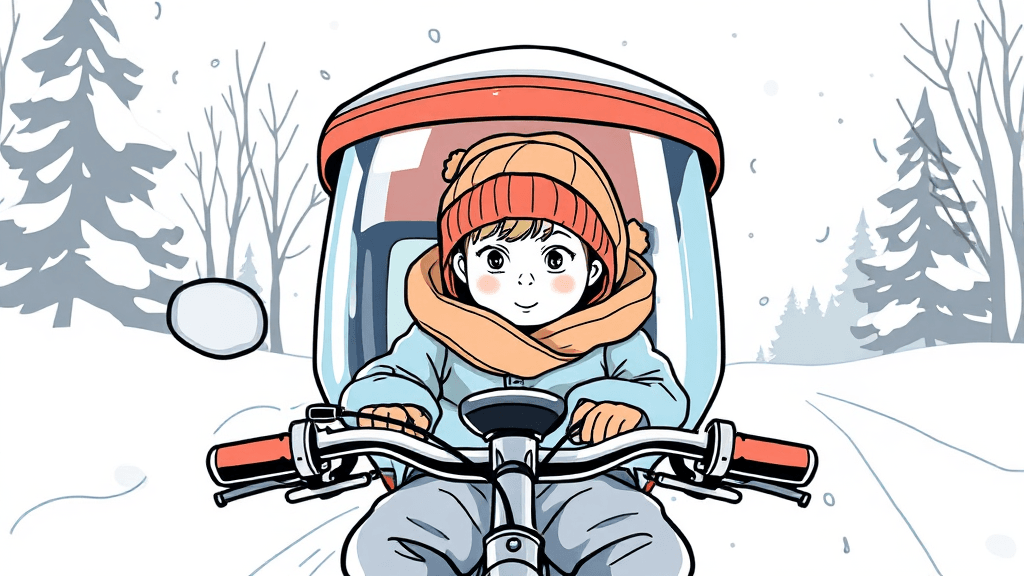 방풍커버 설치 가이드 (illustration 스타일)