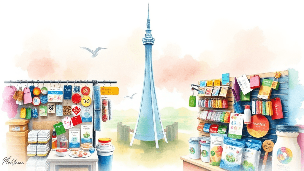 기념품 샵, 특별한 선물 (watercolor 스타일)