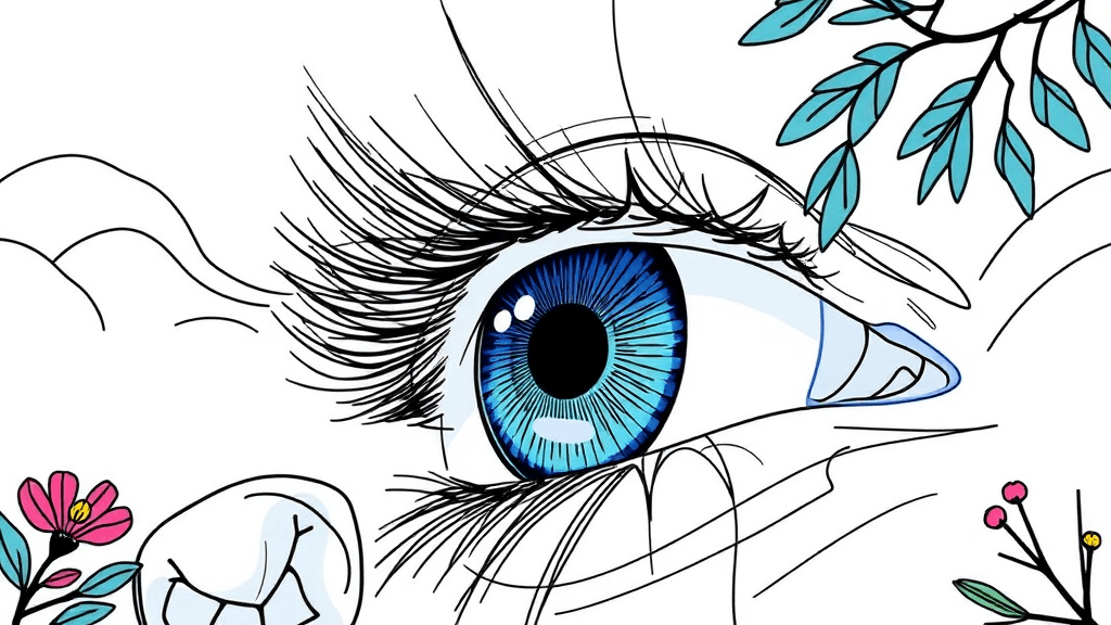 카메라 성능 및 이미지 처리 기술 (illustration 스타일)