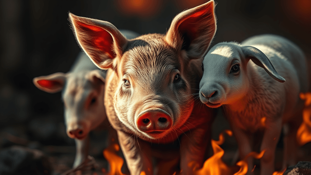 2026년 삼재띠는? (realistic 스타일)