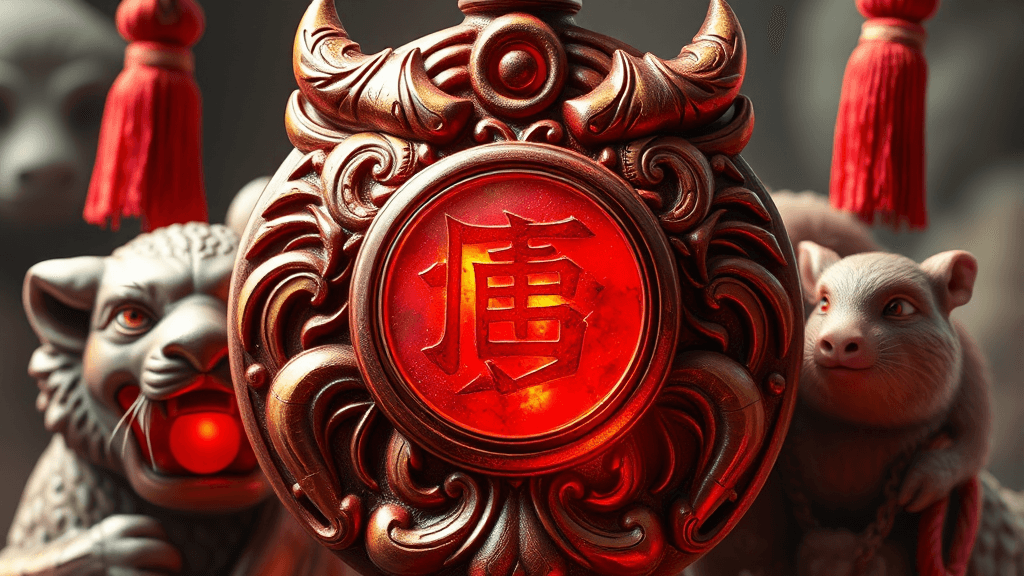 띠별 삼재 시기 및 특징 (realistic 스타일)