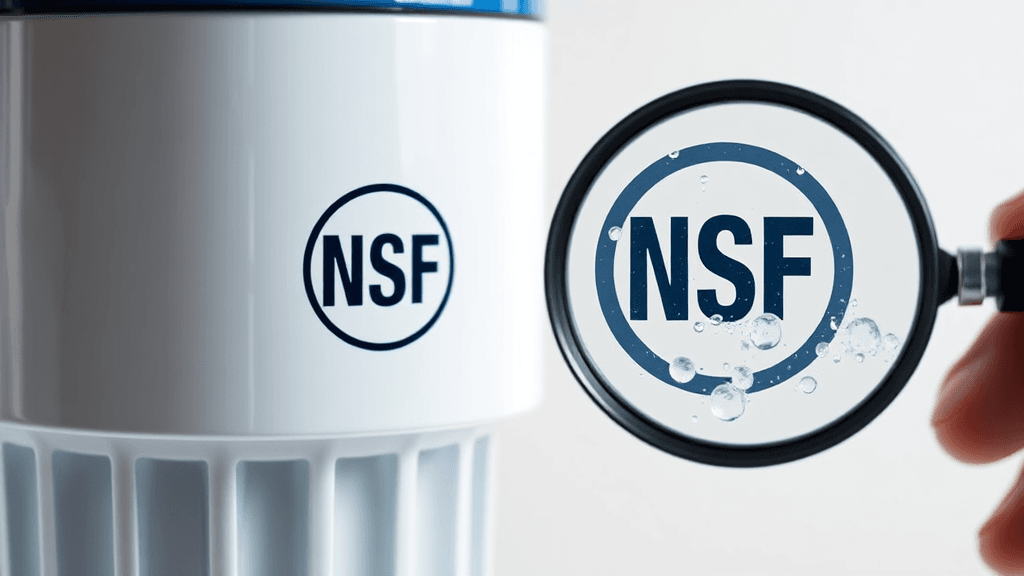 NSF 인증 관련 자주 묻는 질문 (realistic 스타일)