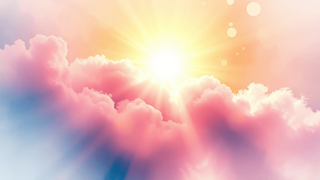 미션 추진 배경 (watercolor 스타일)