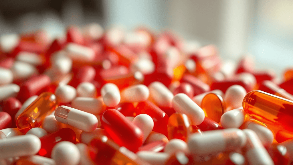 비만 치료제 시장 경쟁 심화 (realistic 스타일)