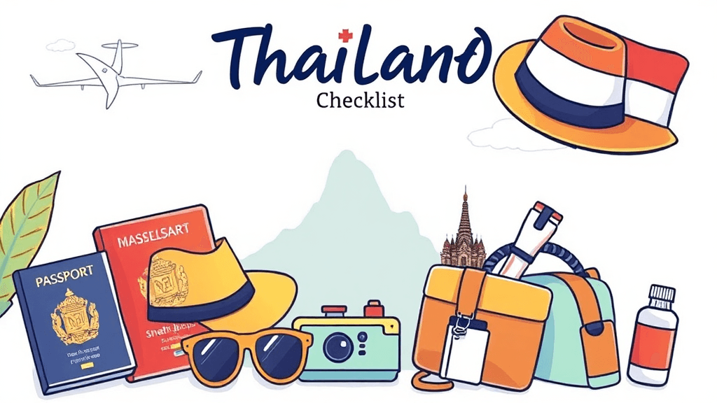 준비물 체크리스트 (illustration 스타일)