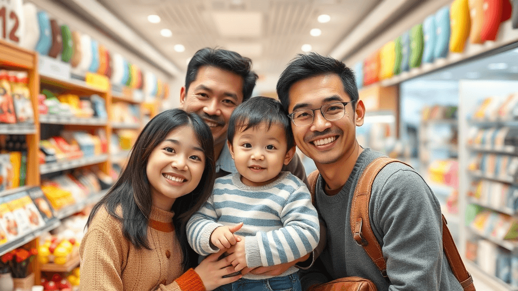 다이마루 백화점 층별 안내 (realistic 스타일)